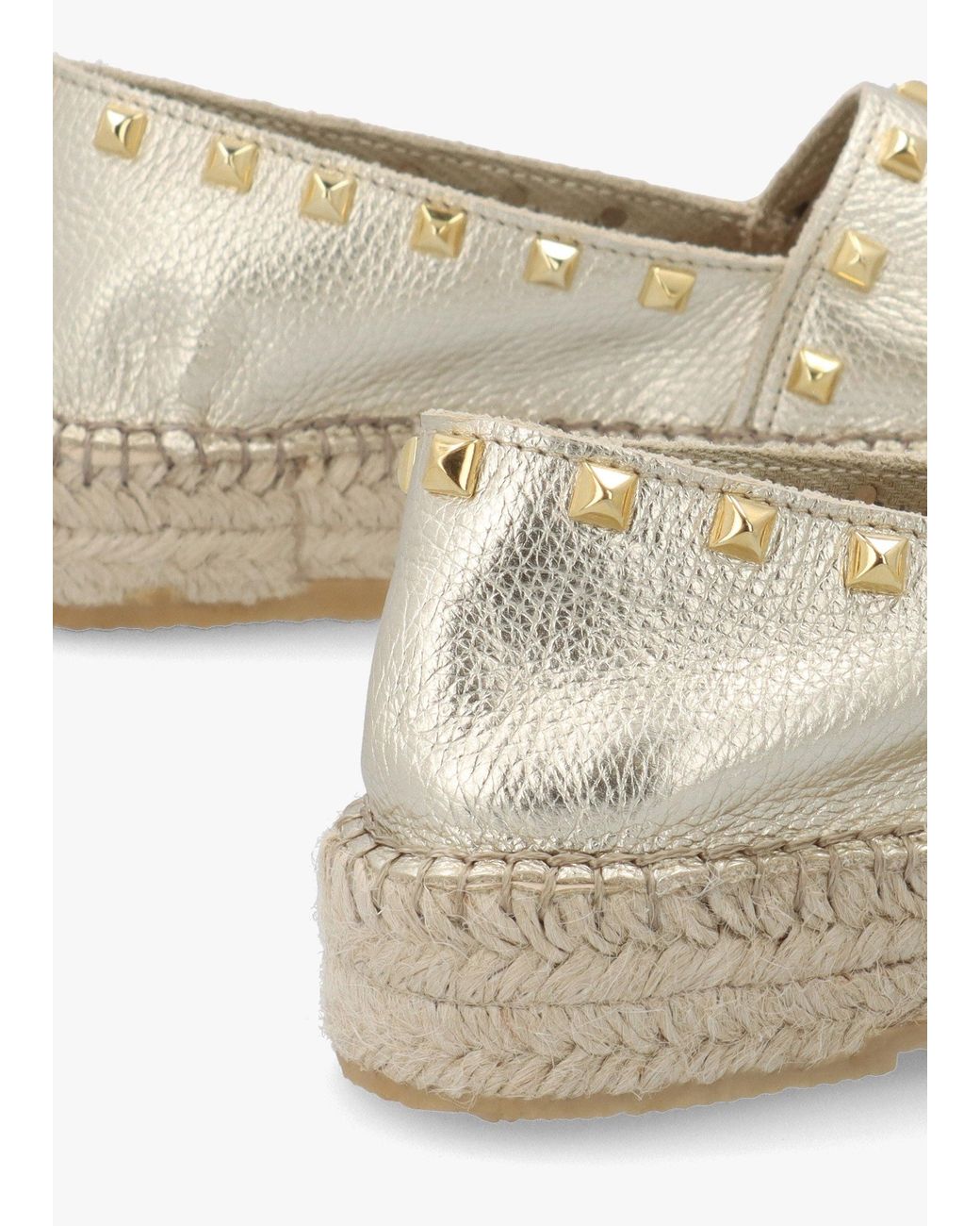 Daniel Natural Infinite Studded Espadrilles