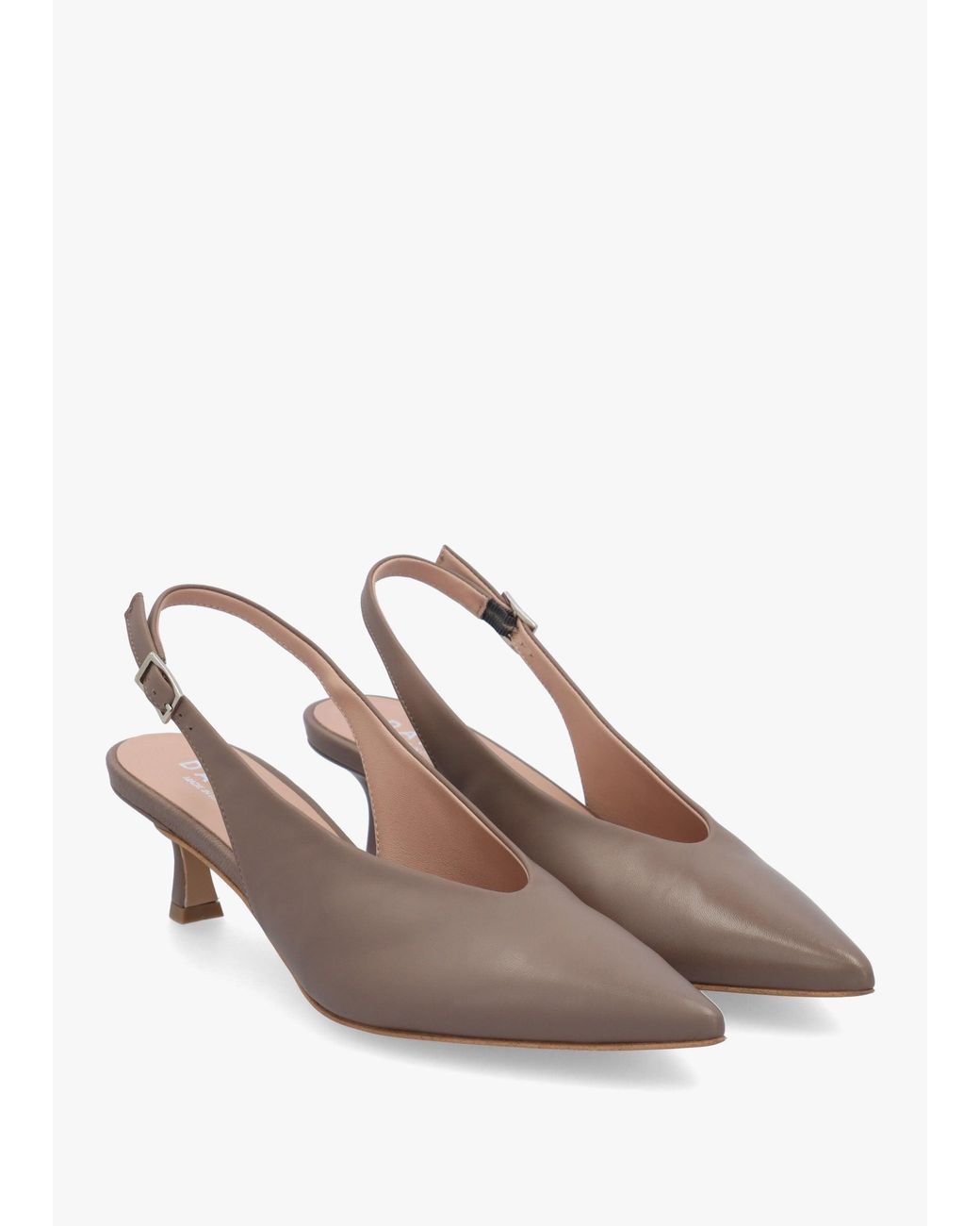 Daniel White Siamma Kitten Heel Sling Backs