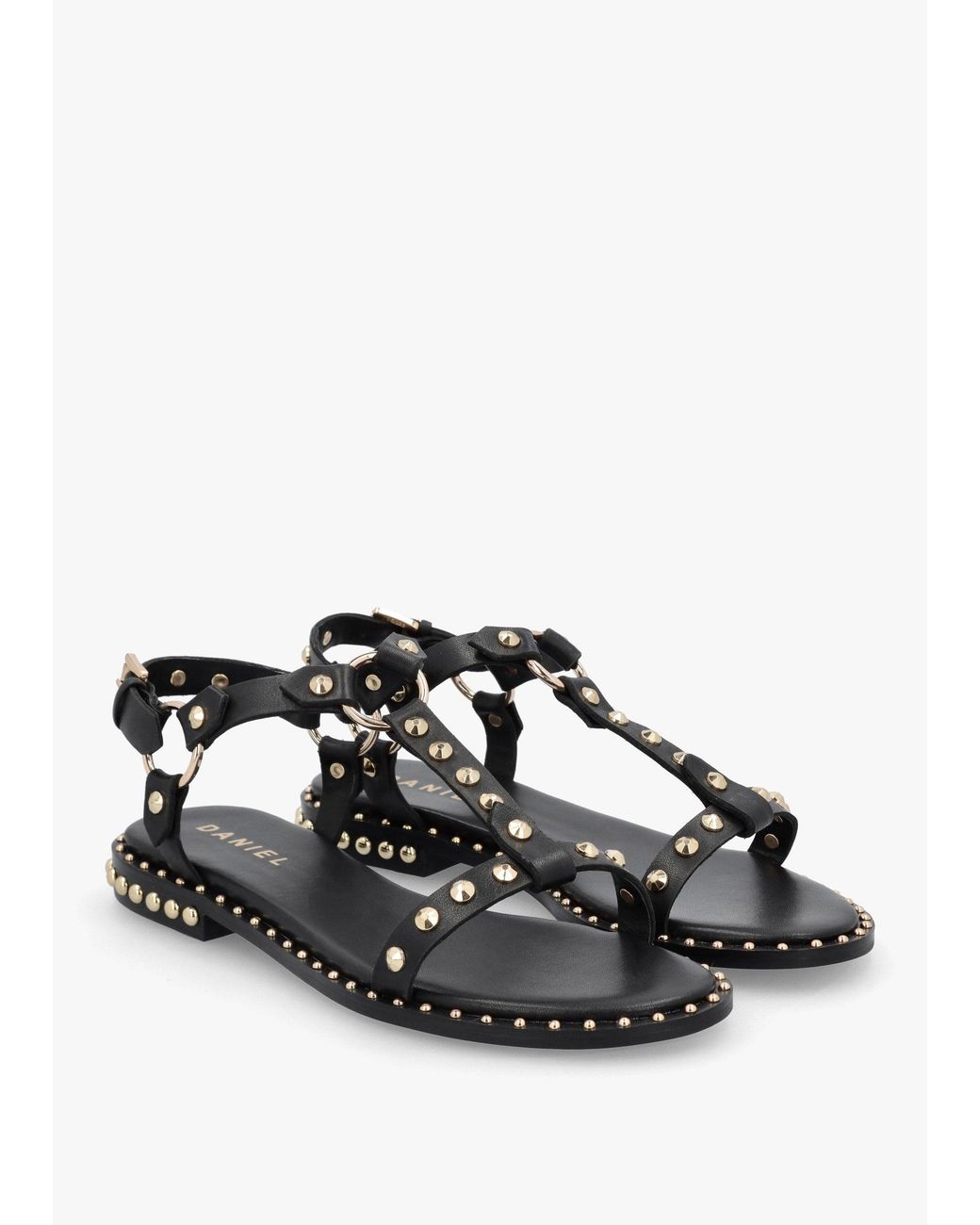 Daniel Multicolor Everlast T Bar Studded Sandals