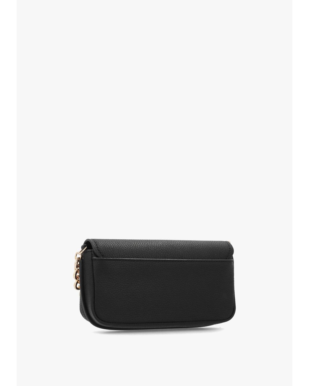 Michael Kors Black Nolita Small Pebbled Leather Cross-Body Bag