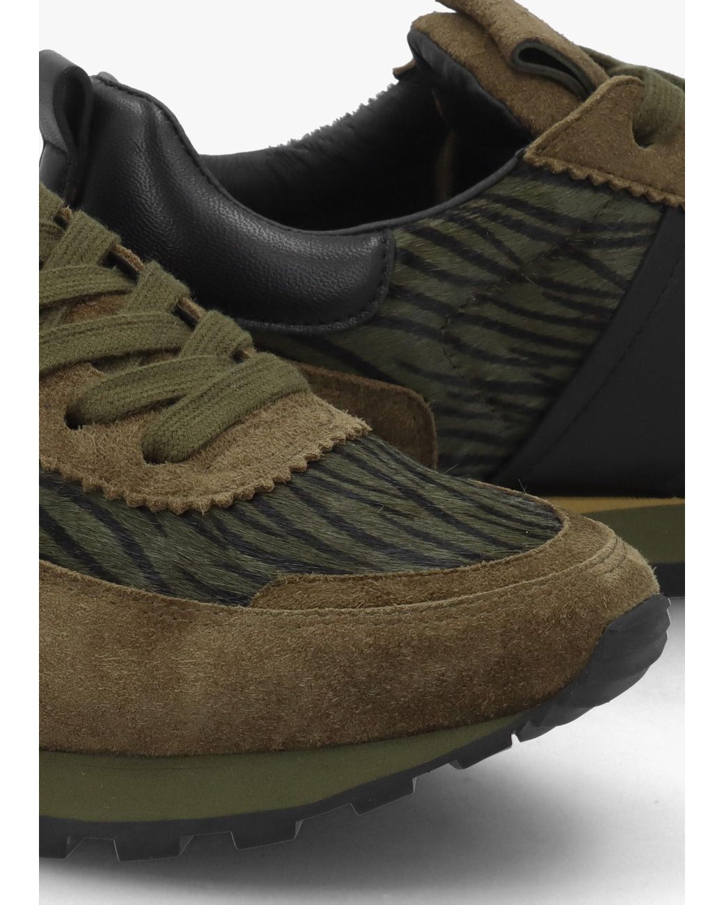 Daniel Green Aimie & Pony Hair Runner Trainers