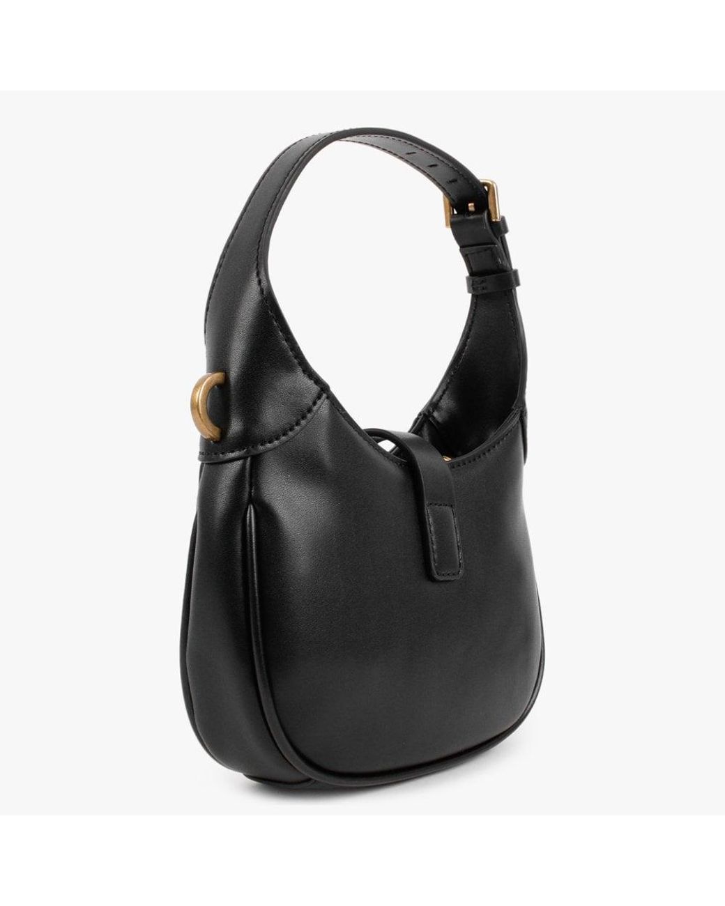 Guess Mini Maimie Black Hobo Bag | Lyst
