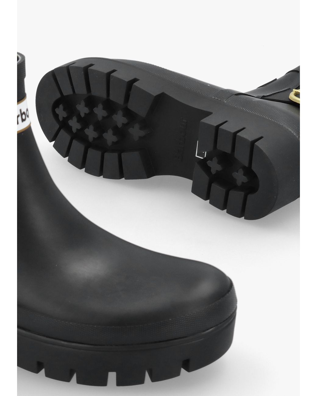 Barbour Black Hepburn Ankle Wellingtons