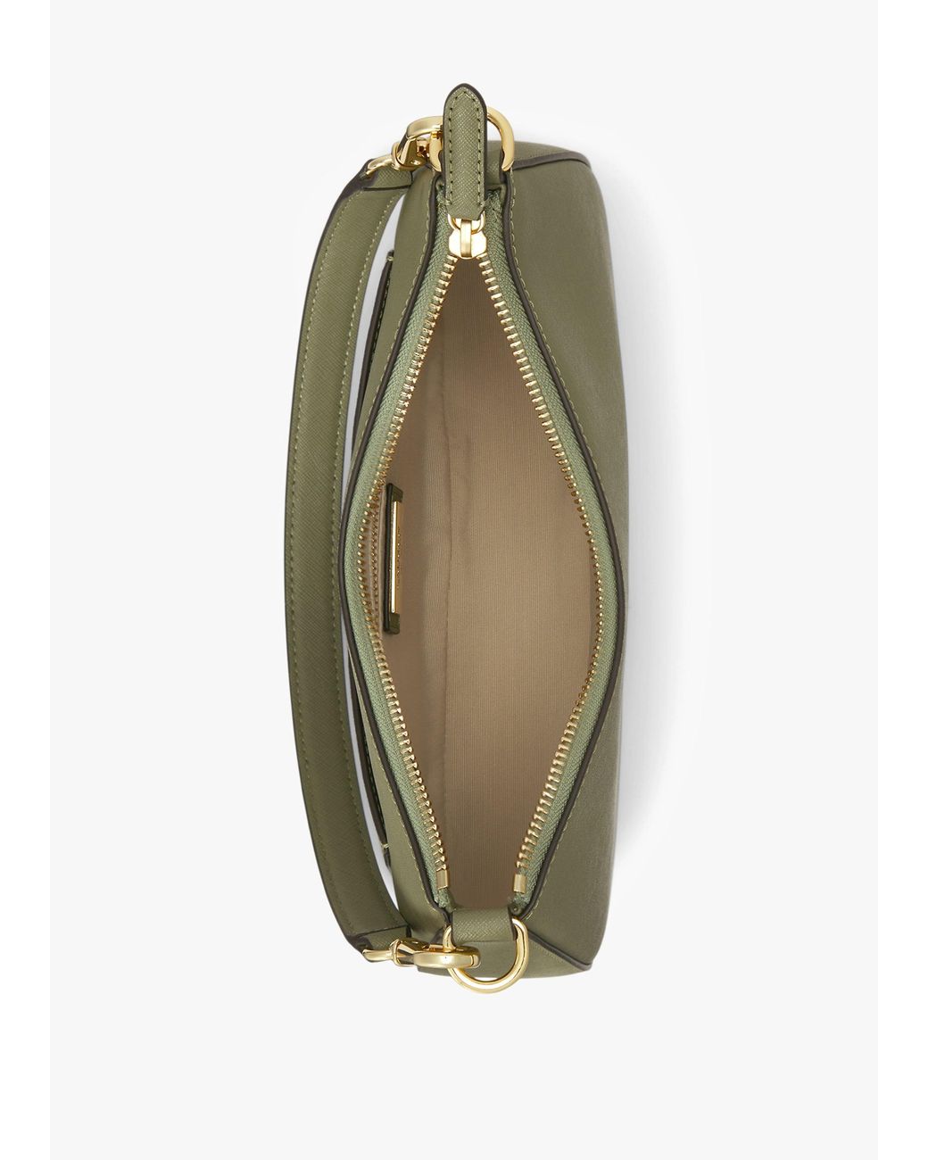 Ralph Lauren Green Danni 26 Shoulder Bag