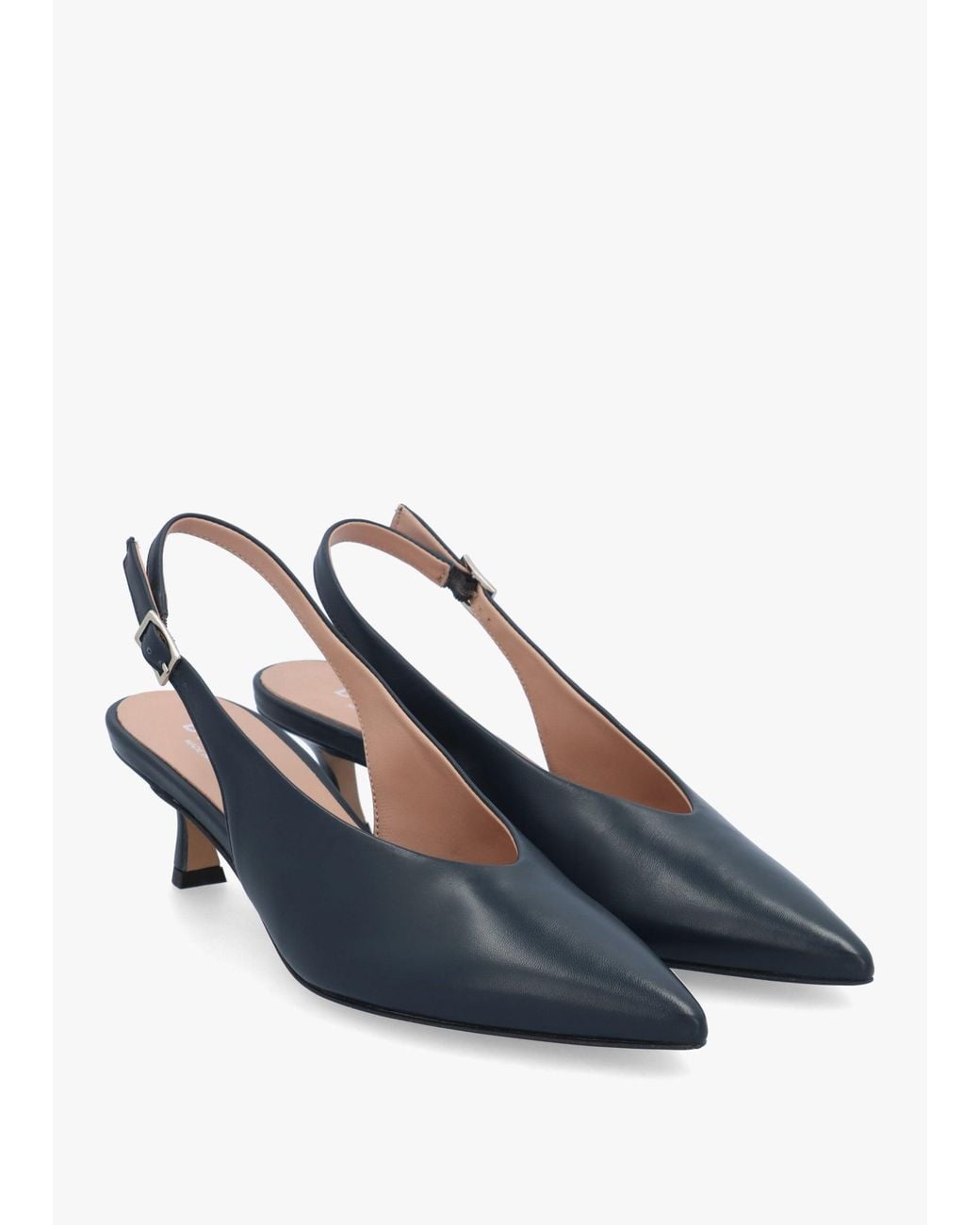 Daniel Blue Siamma Kitten Heel Sling Backs