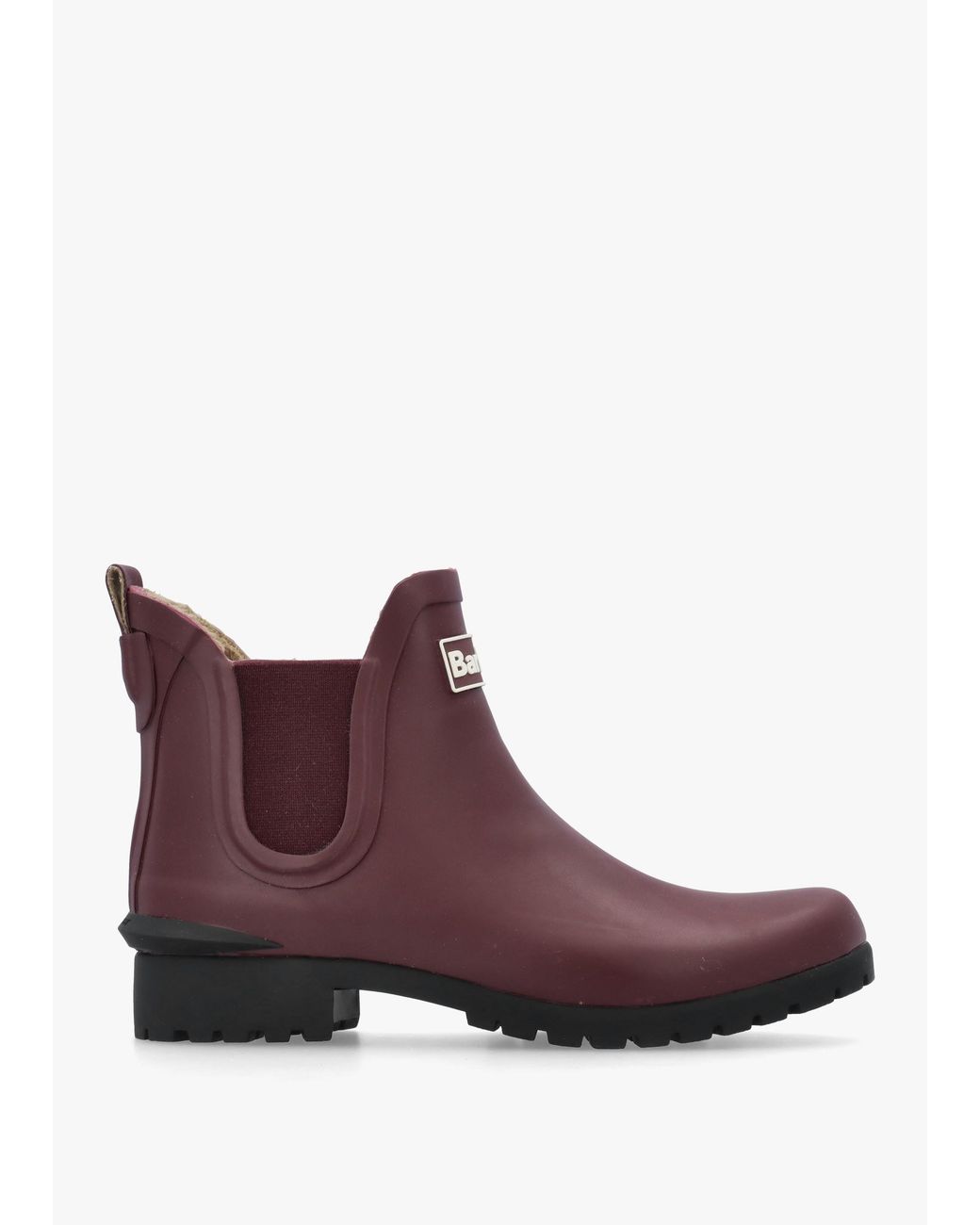 Barbour Purple Kirkton Fig Birchwood Chelsea Wellingtons