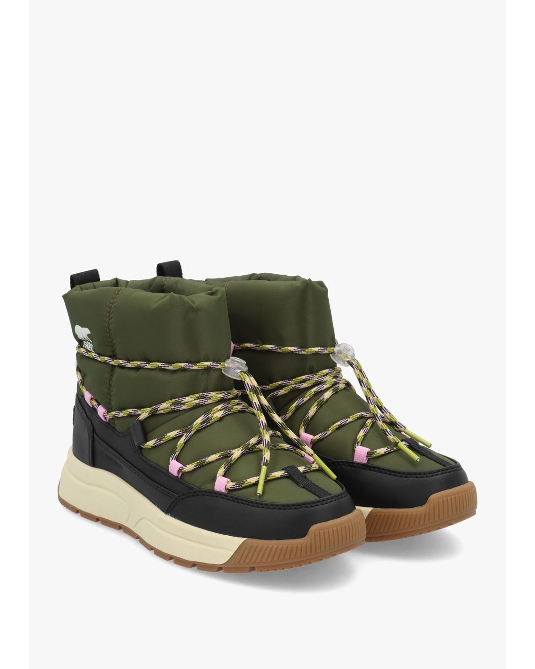 Sorel Black Whitney Iii Slip-On Waterproof Boots