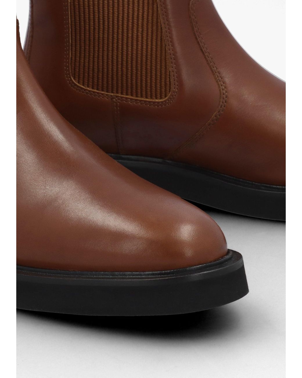 Barbour Brown Delfina Conker Leather Chelsea Boots