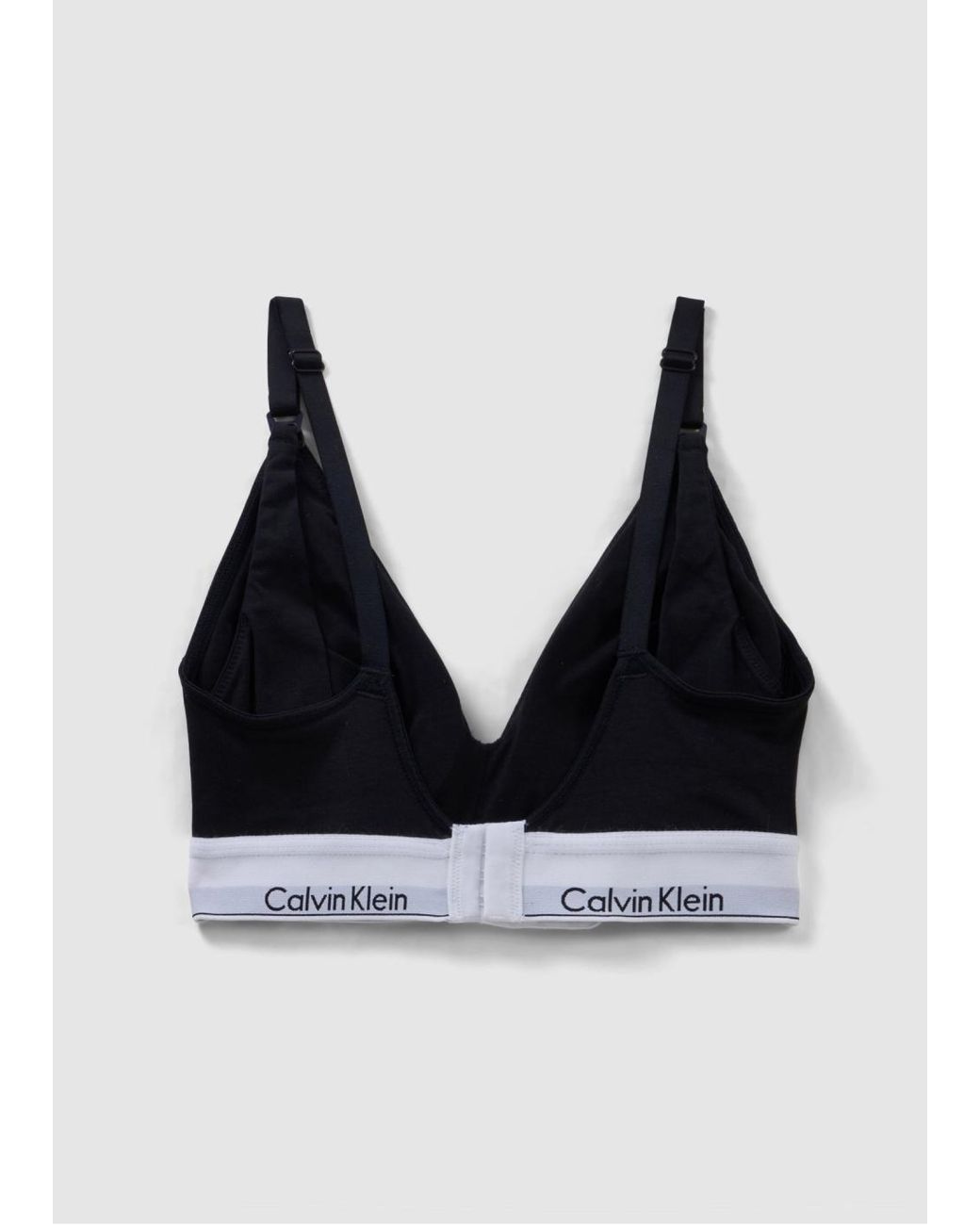 Calvin Klein Underwear Modern Cotton Maternity Bralette in Black