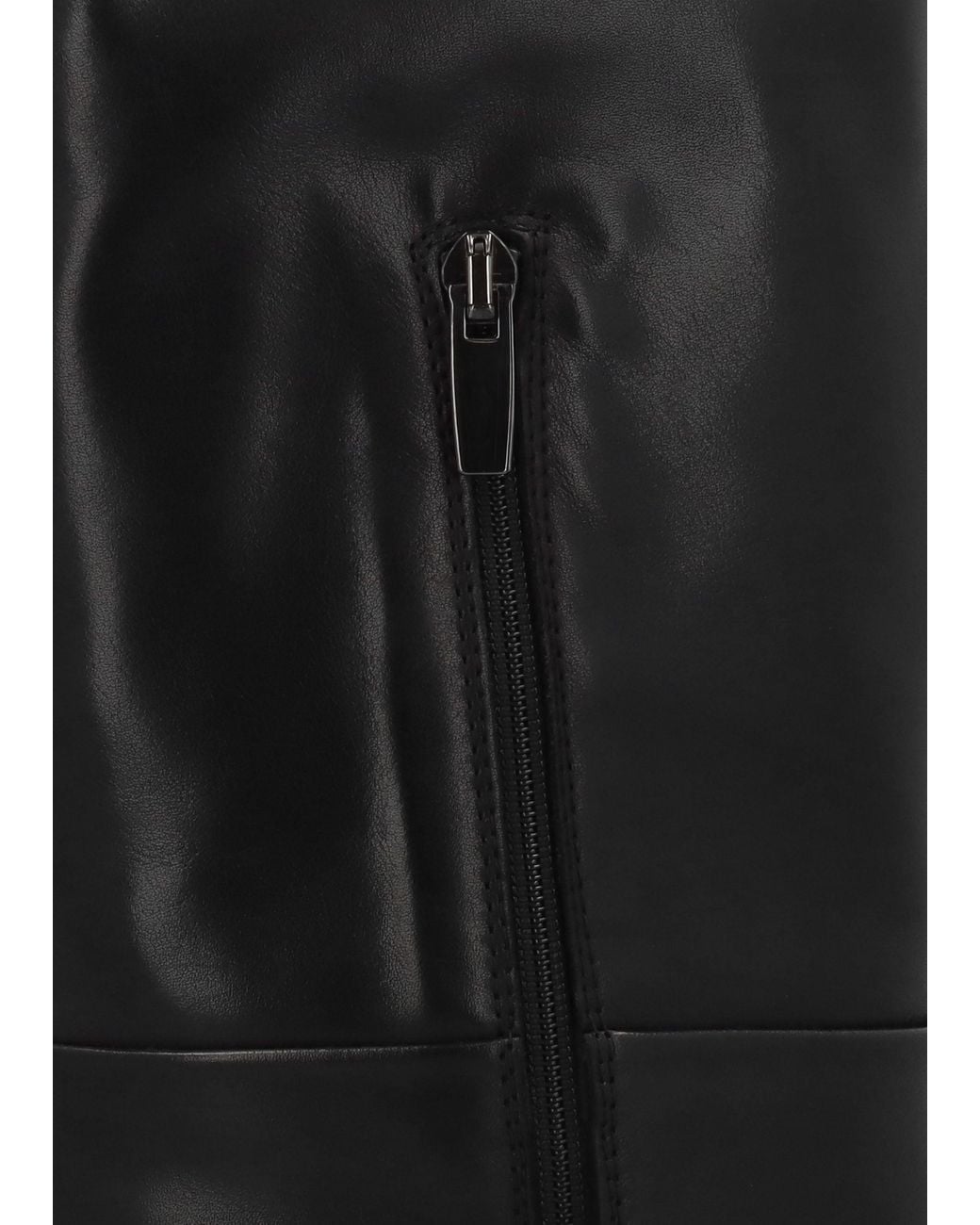 Daniel Black Lottie High Block Heel Knee Boots