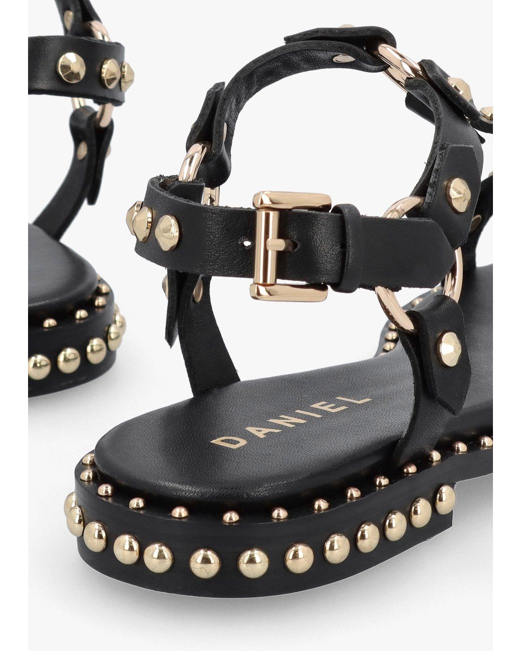 Daniel Multicolor Everlast T Bar Studded Sandals