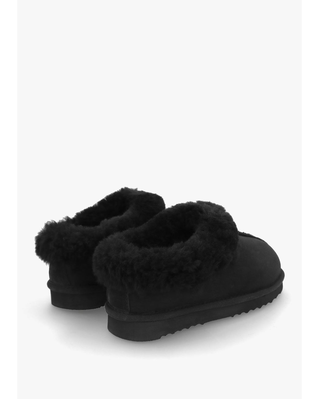 Daniel Black Somolly Shearling Slippers