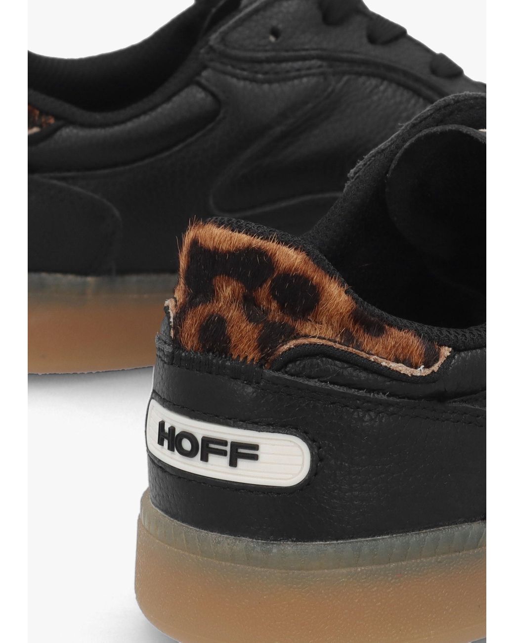 HOFF Black Alley Leather Trainers