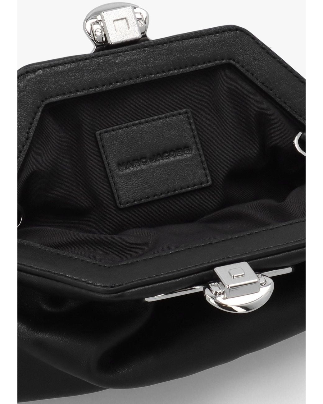 Marc Jacobs Black The Glam Small Clutch Bag