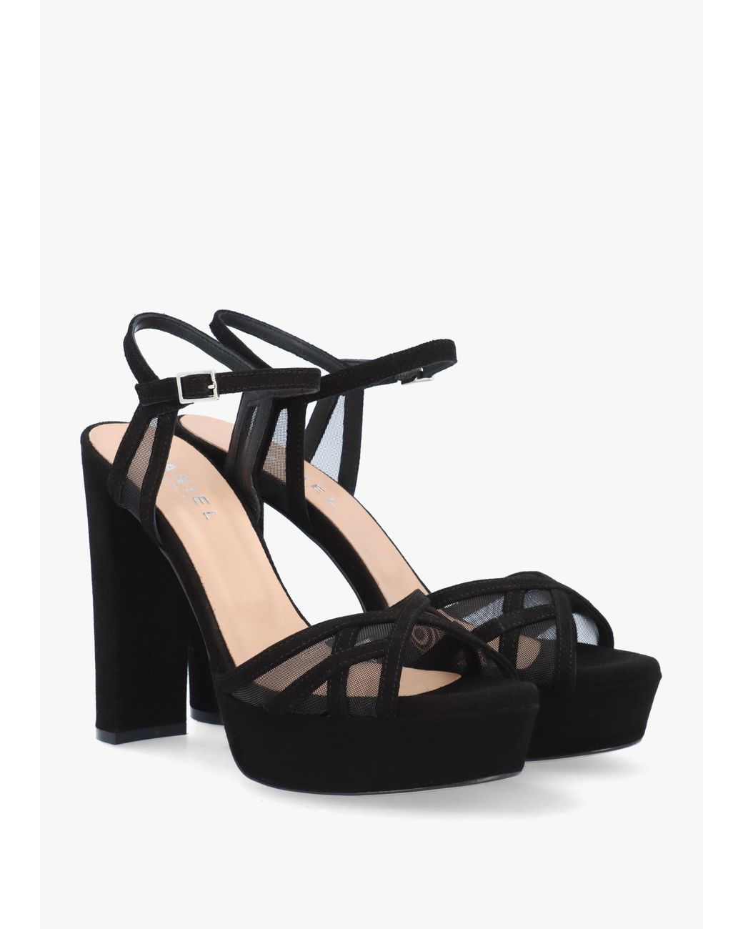 Daniel Black Avermesh Platform Heeled Sandals