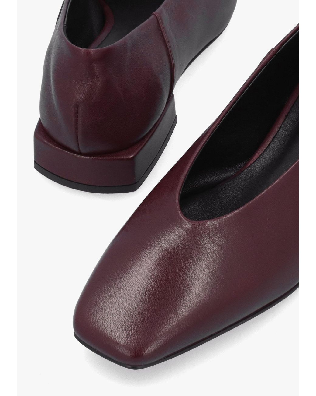 Daniel Multicolor Saria Square Toe Ballet Pumps