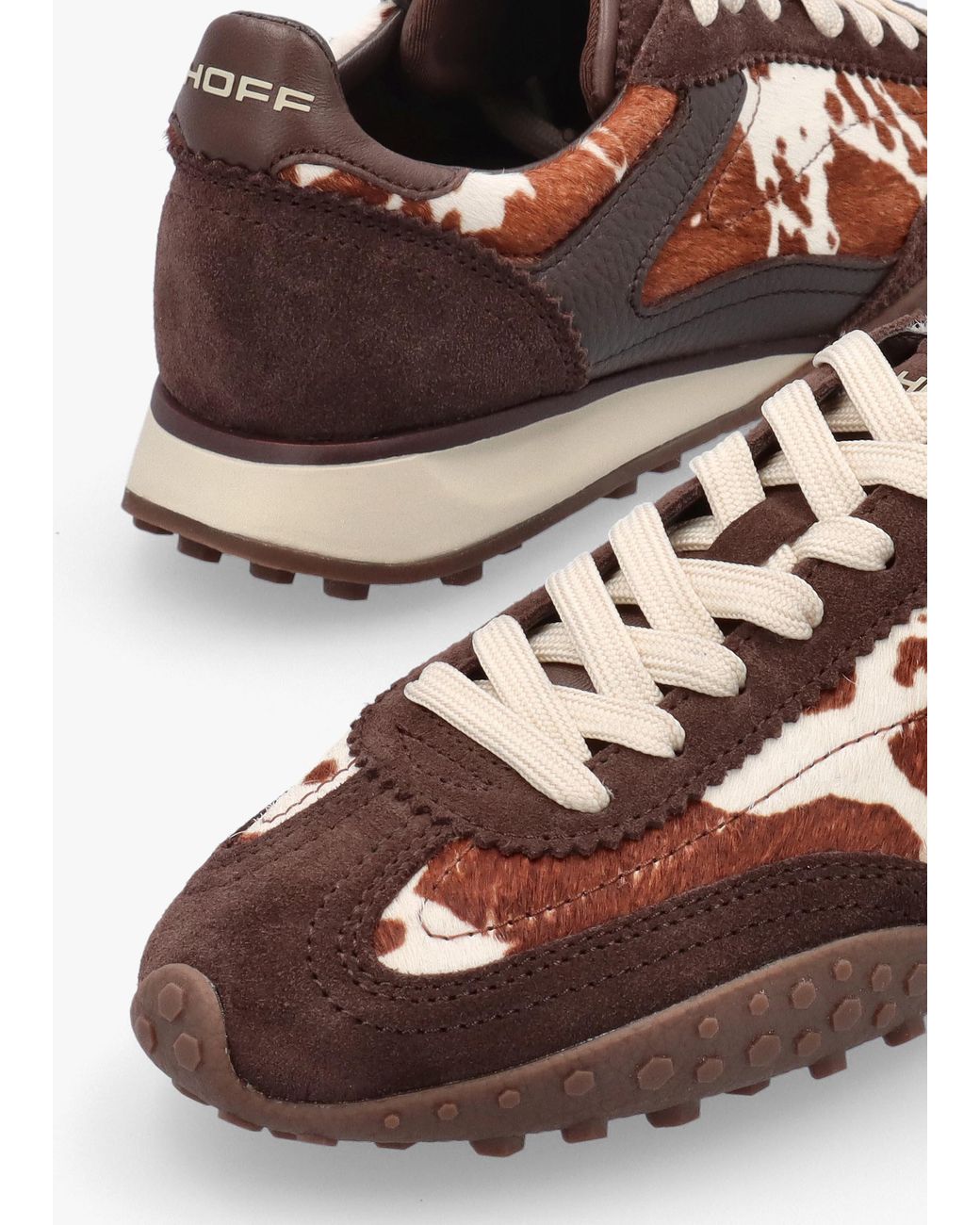 HOFF Brown Bridge Mkii Print Trainers