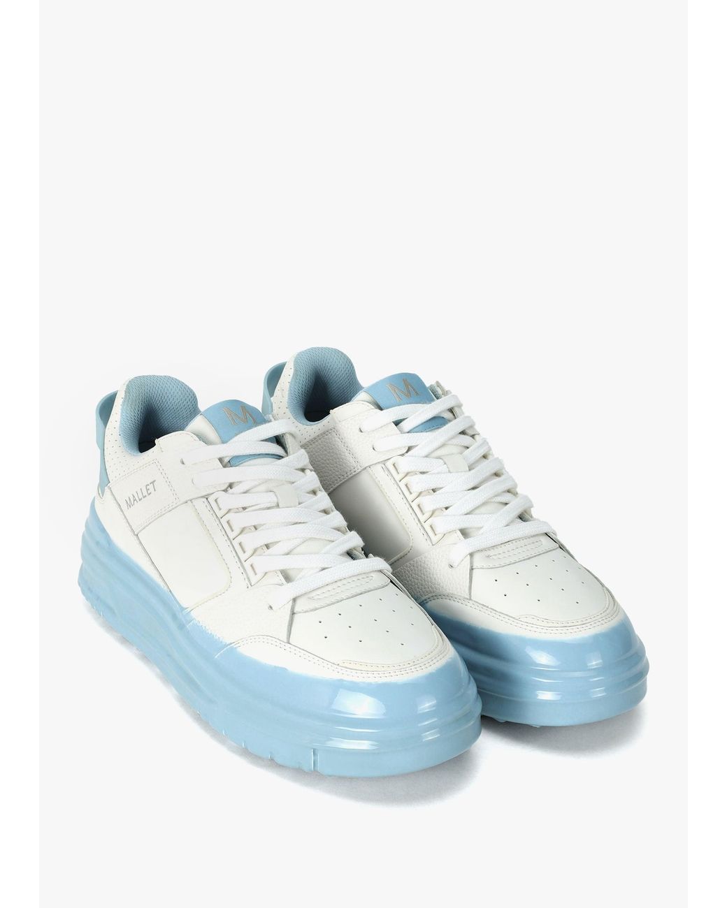 Mallet Blue Compton Dip Light Trainers