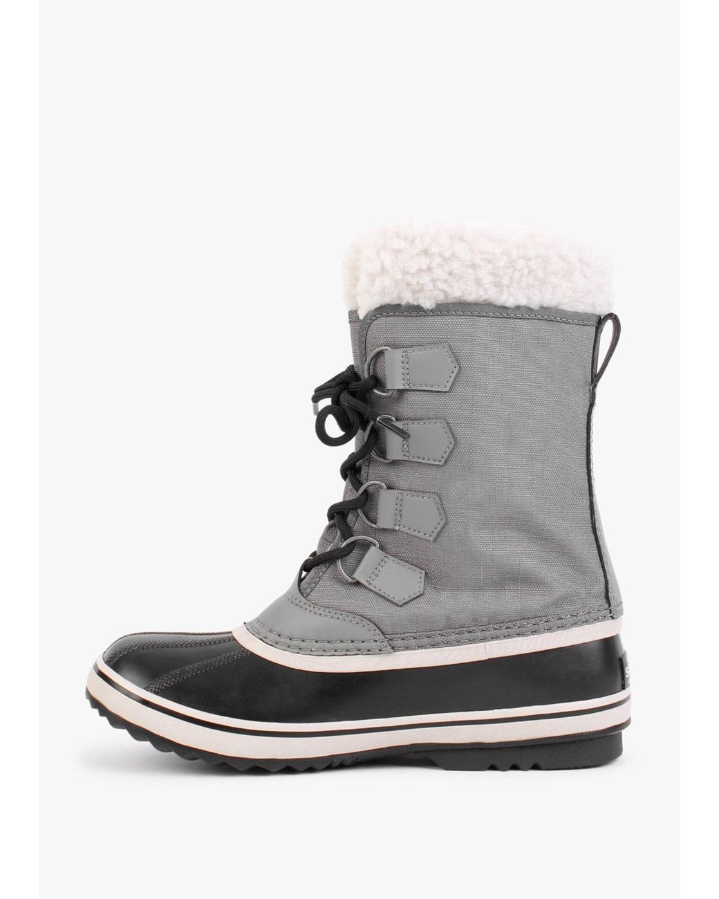 Sorel Gray Winter Carnival Quarry Boots