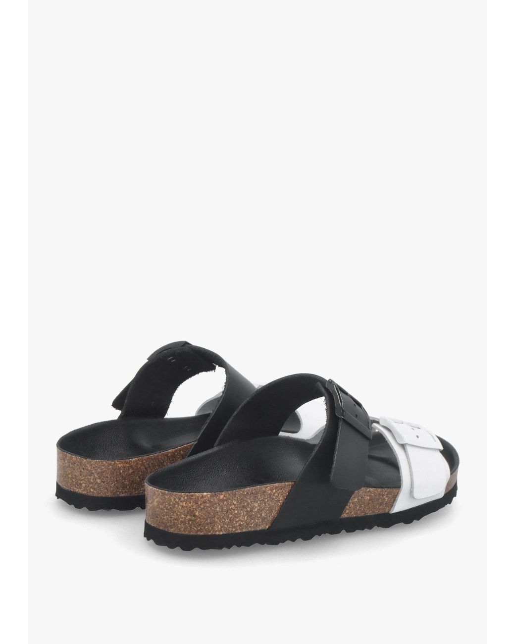 Daniel White Imule Split & Leather Two Bar Mules