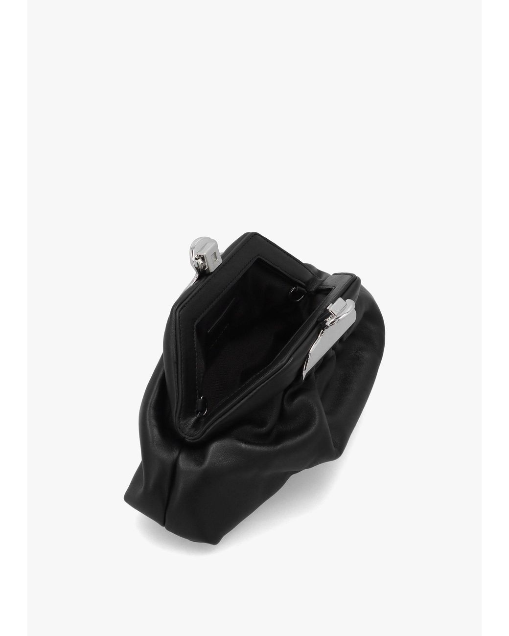 Marc Jacobs Black The Glam Small Clutch Bag