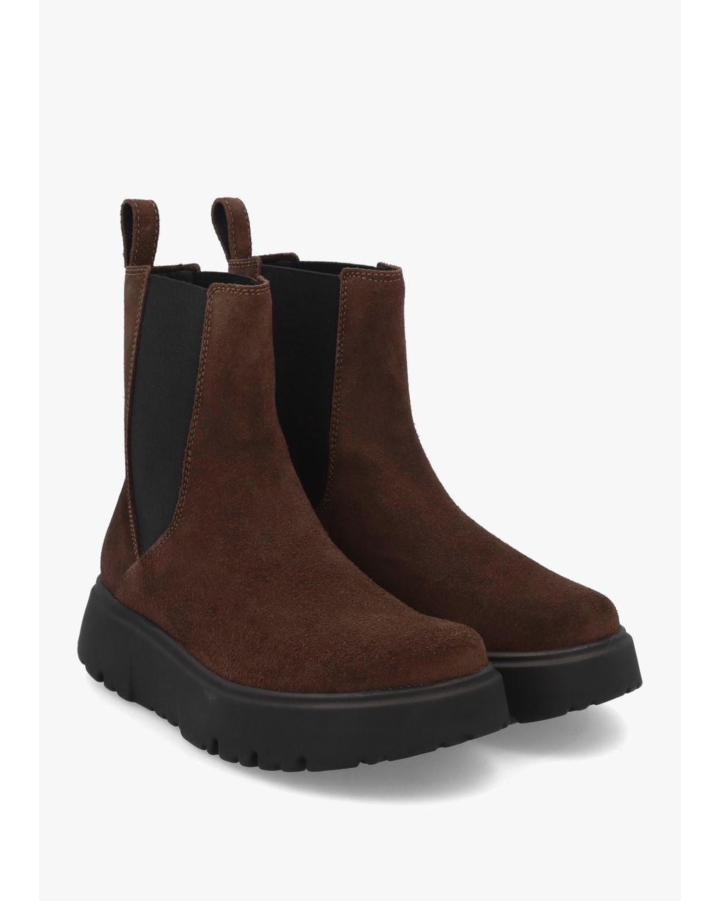 Birkenstock Brown Theda Carafe Suede Chelsea Boots