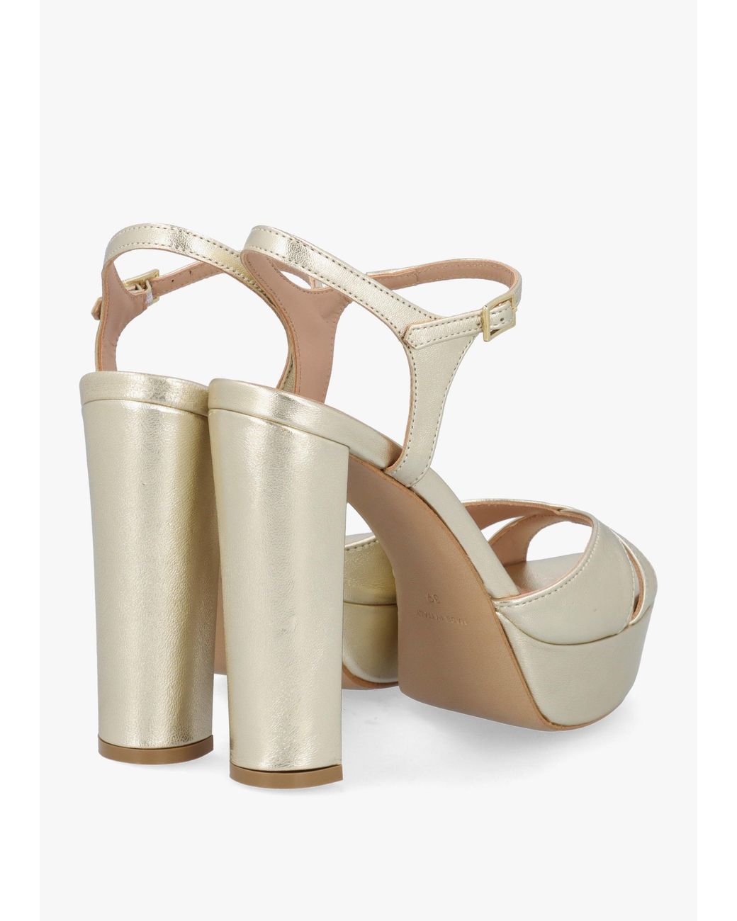 Daniel Metallic Avernew Platform Heeled Sandals