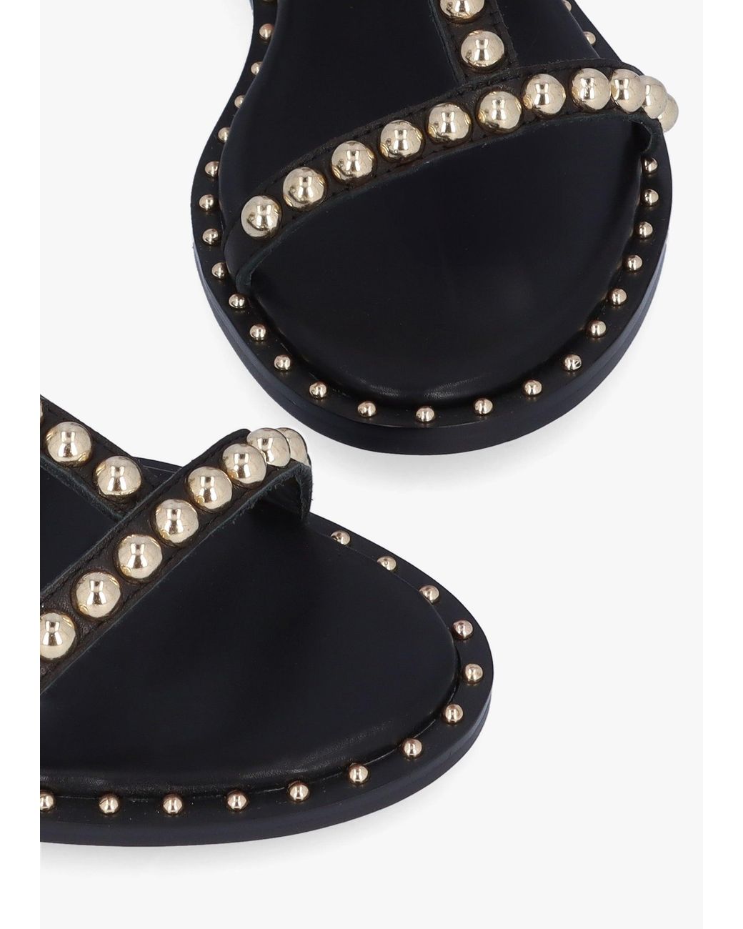 Daniel White Eternal Studded Gladiator Sandals