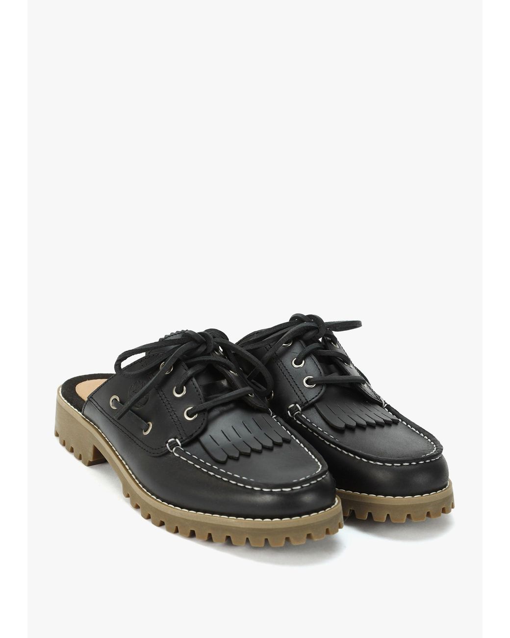 Timberland Black Noreen Backless Mules