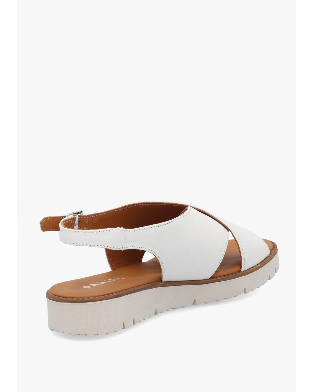 Daniel White Livia Cross Strap Sandals