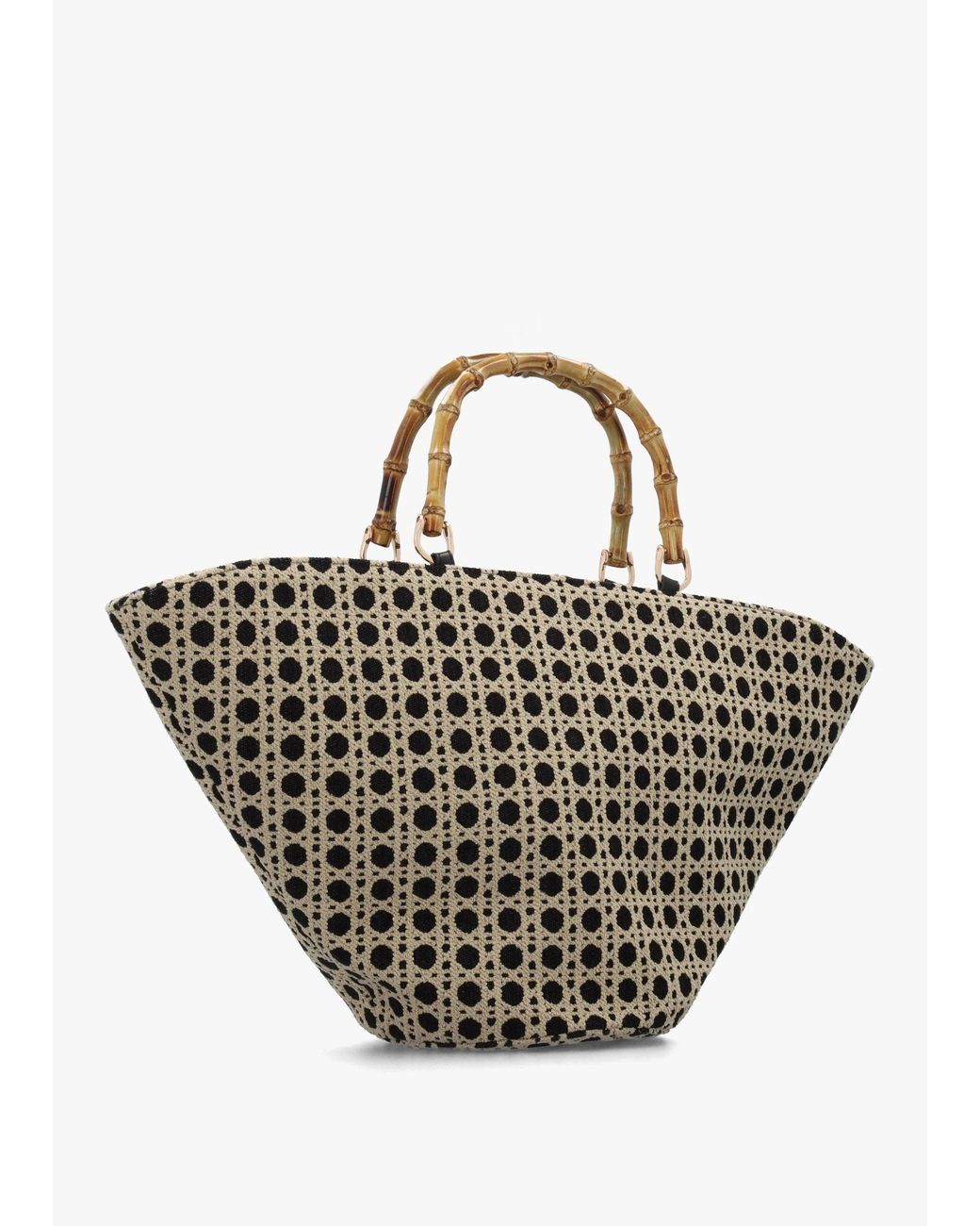 Sorena Multicolor One-Of-A-Kind Postiano Multicoloured Basket Tote Bag
