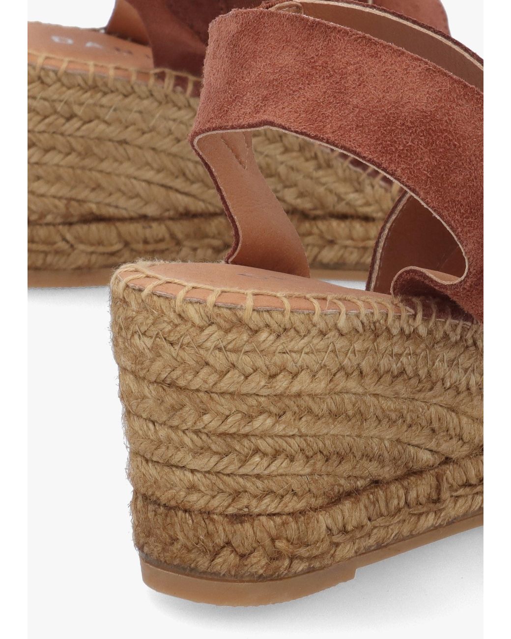 Daniel Brown Juckle Cross Strap Wedge Espadrilles