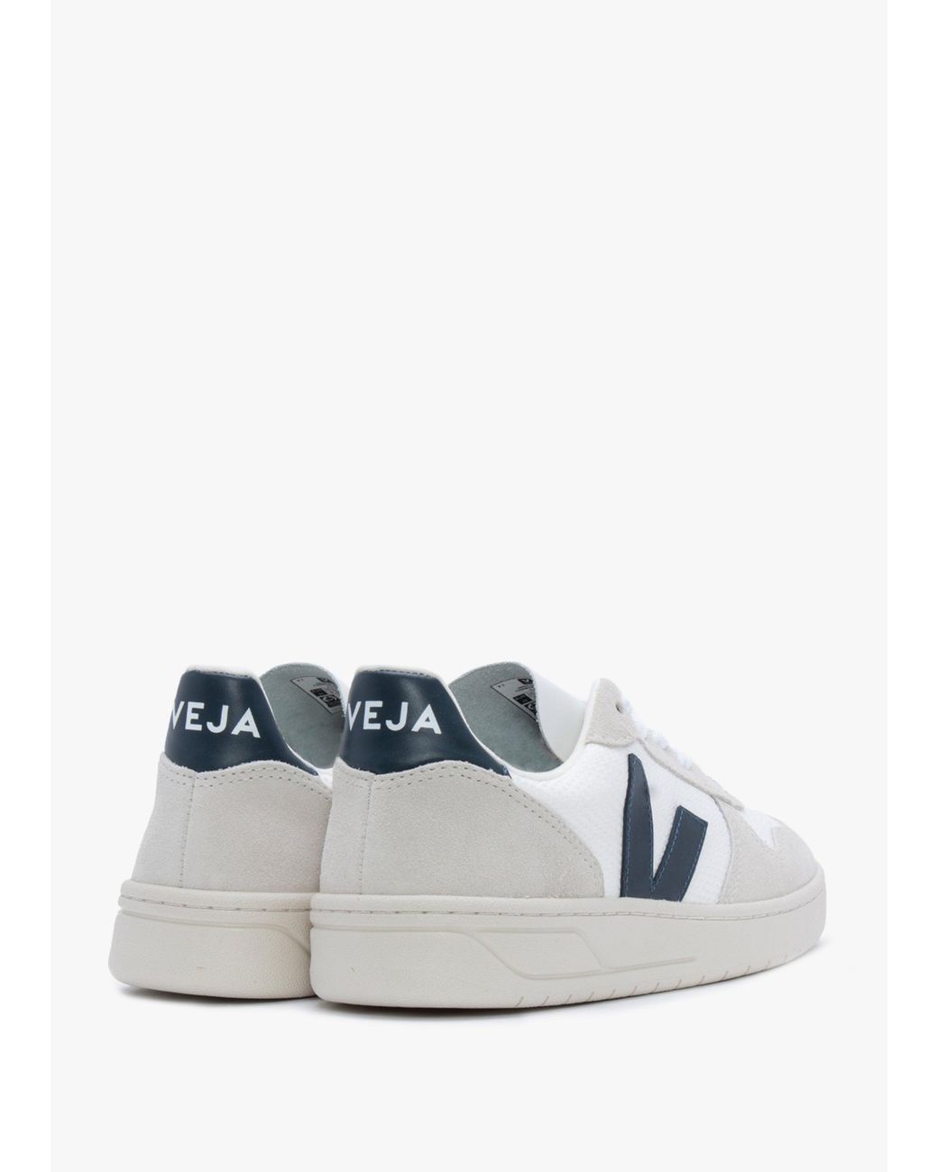 Veja White V-10 B-Mesh Nautico Trainers
