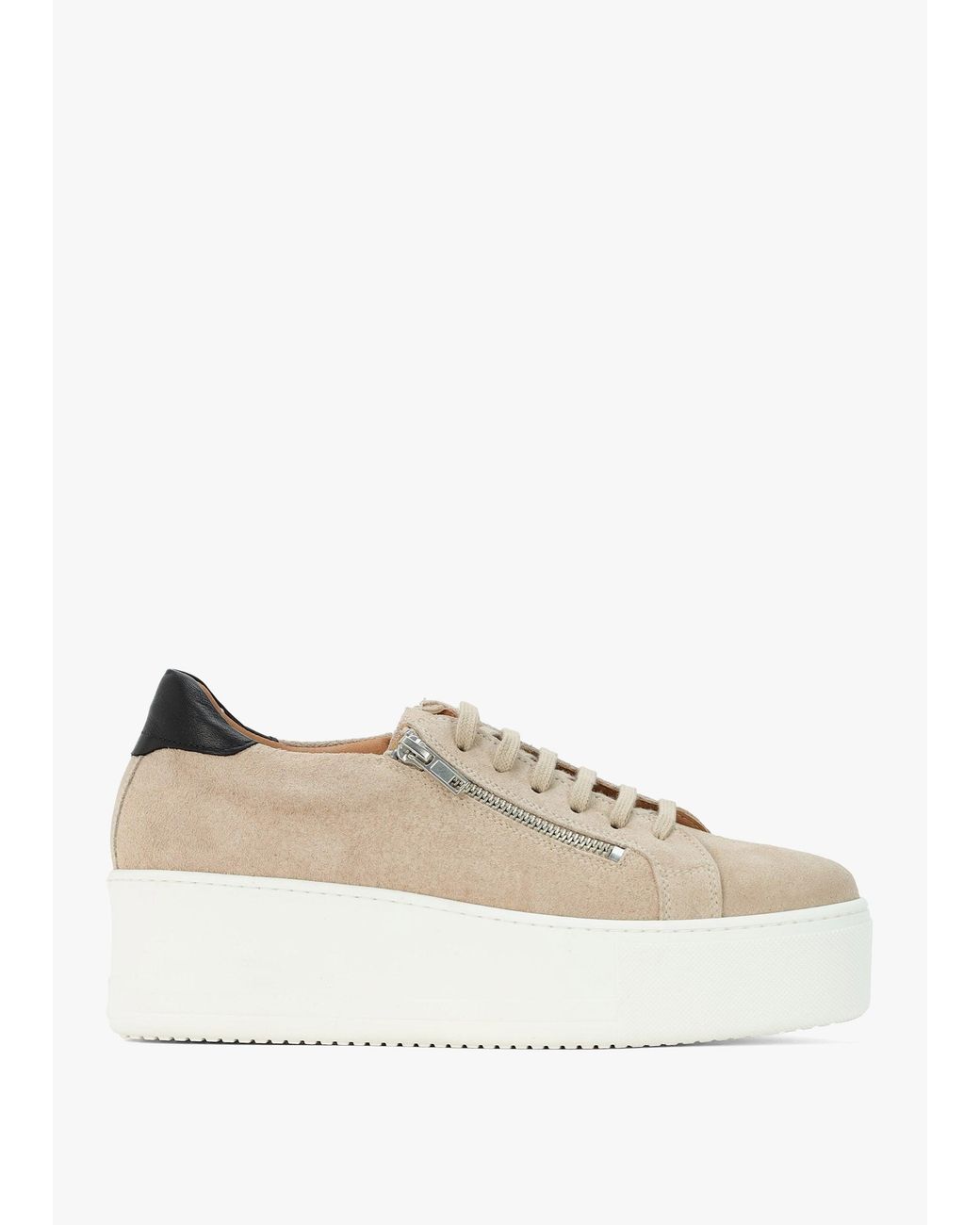 Daniel White Tippy Flatform Trainers