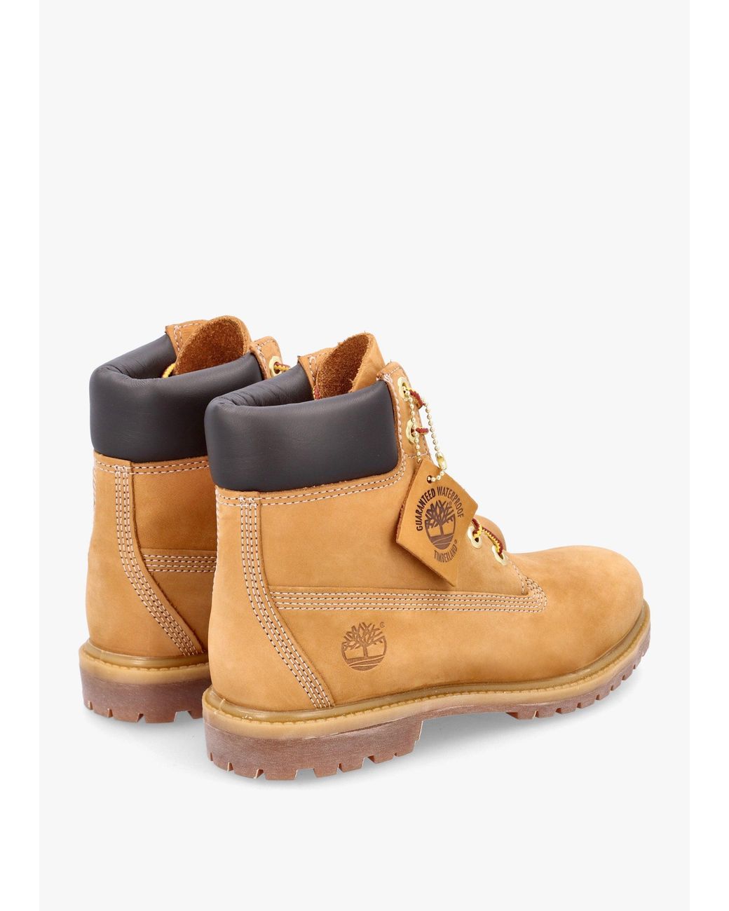 Timberland Brown Premium 6 Inch Waterproof Boots