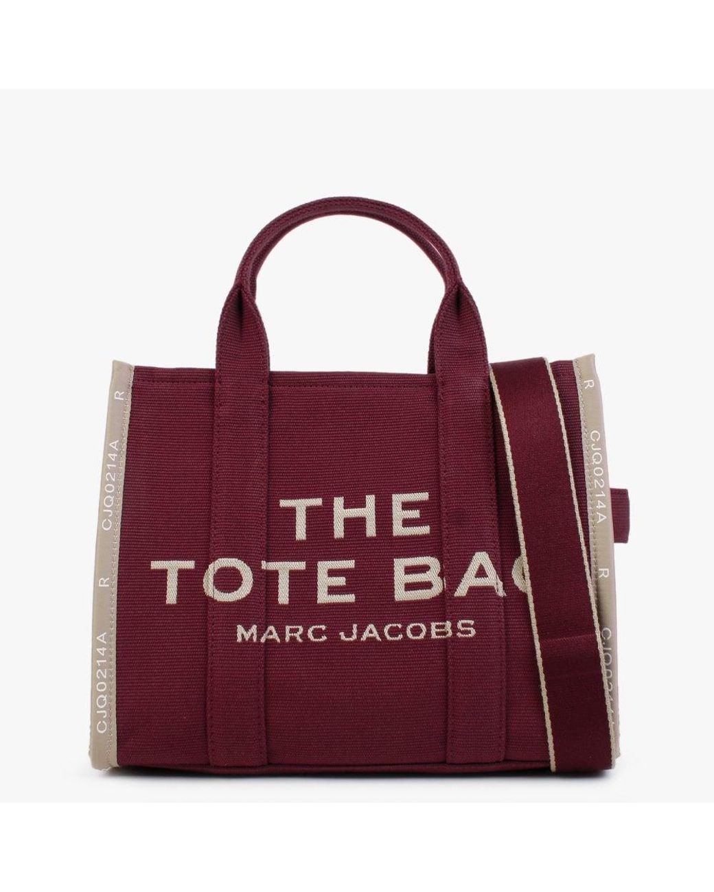 Marc Jacobs The Jacquard Small Traveler Merlot Tote Bag in Purple Lyst