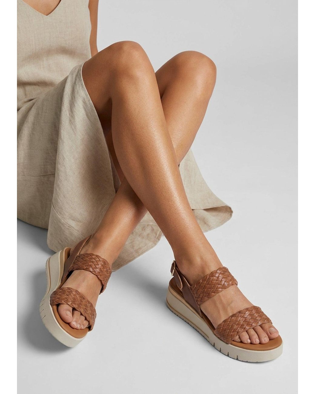 Daniel Multicolor Lait Woven Sling Back Low Wedge Sandals