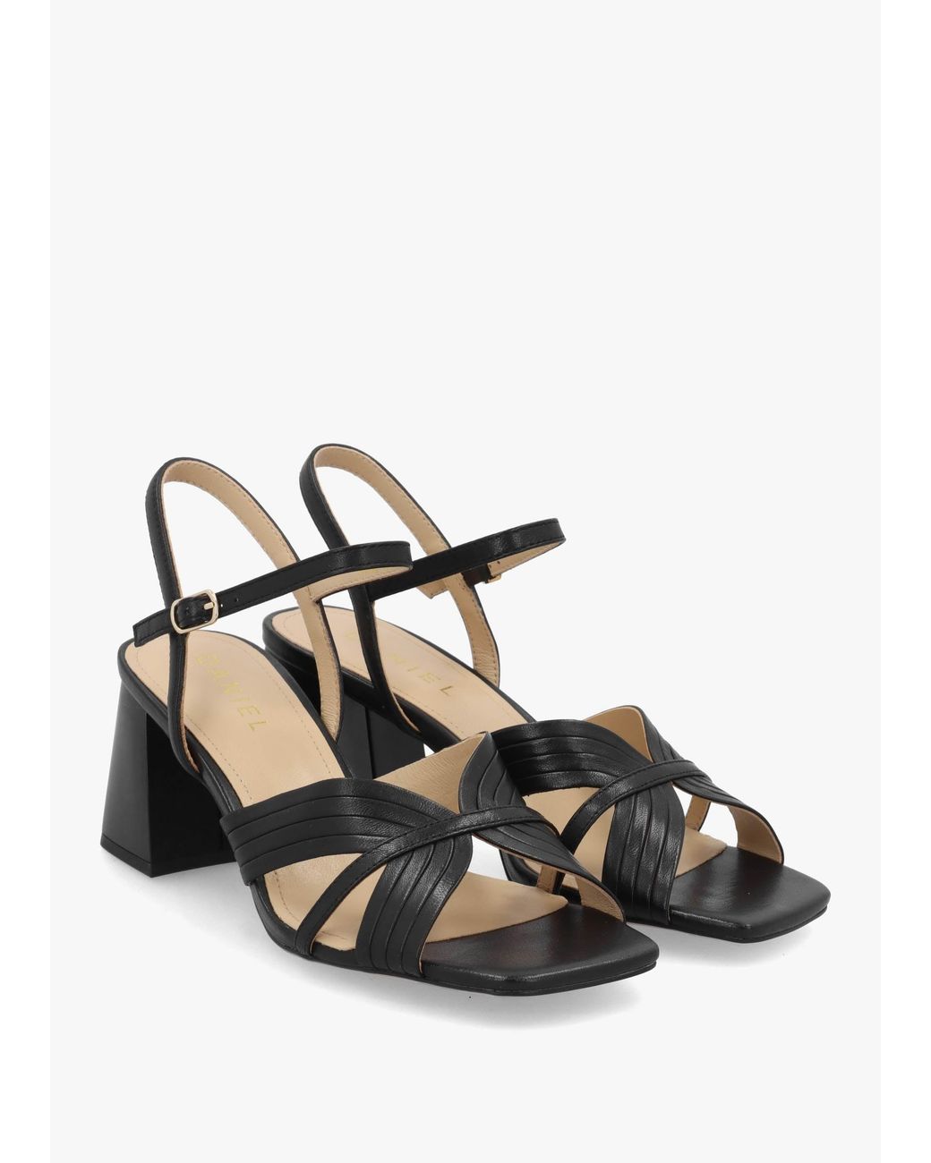 Daniel White Savery Mid-Block Heel Sandals