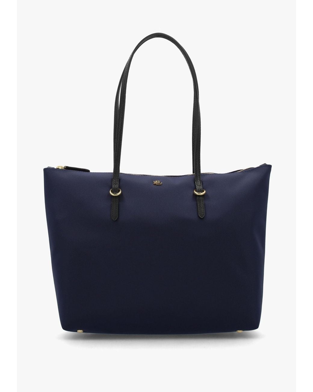 Ralph Lauren Blue Medium Keaton 26 Nylon Tote Bag