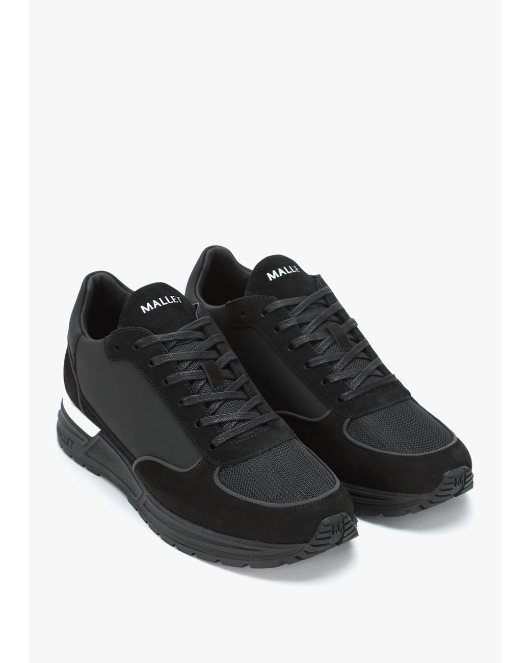 Mallet Black Popham Lite Trainers