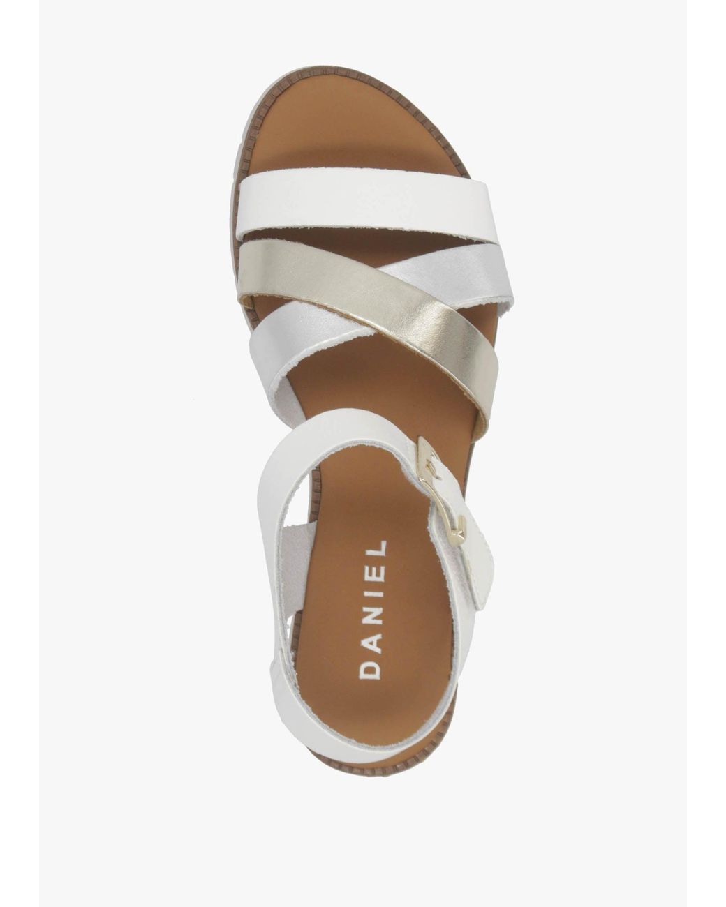 Daniel White Lindy Multi Cross Strap Sandals
