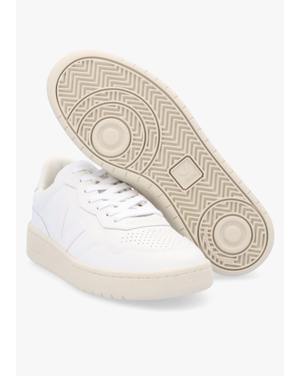 Veja White V-90 O.T. Leather Extra Trainers