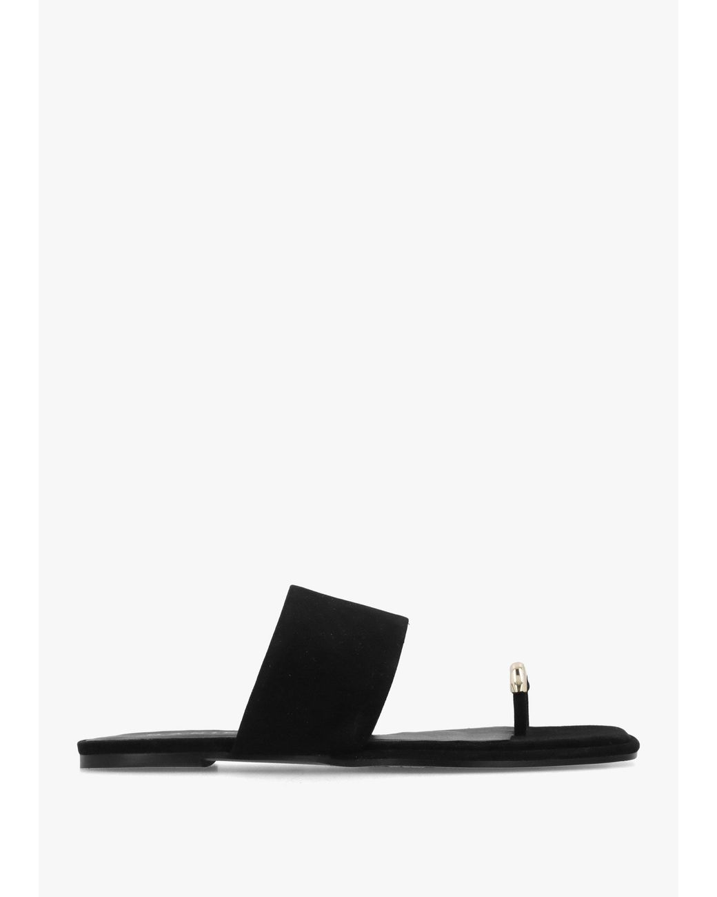 Daniel Black Eloop Ring Toe Post Flat Sandals