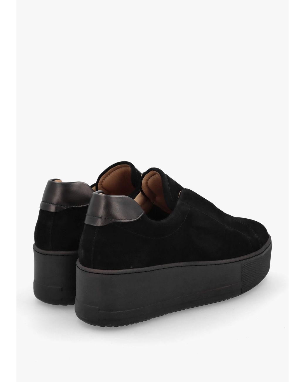 Daniel Black Tred Laceless Flatform Trainers