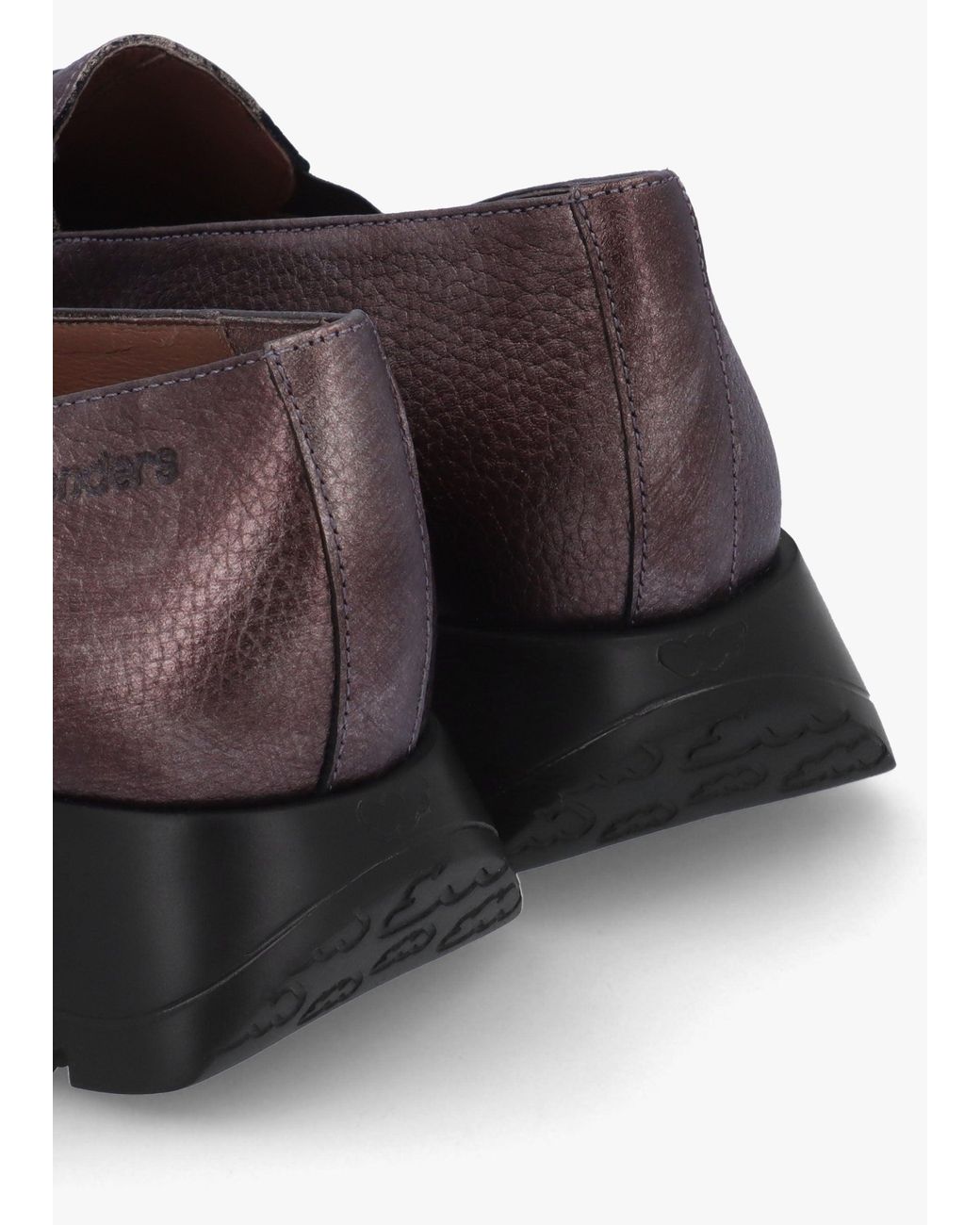 Wonders Gray Odisei 94 Pewter Leather Loafers