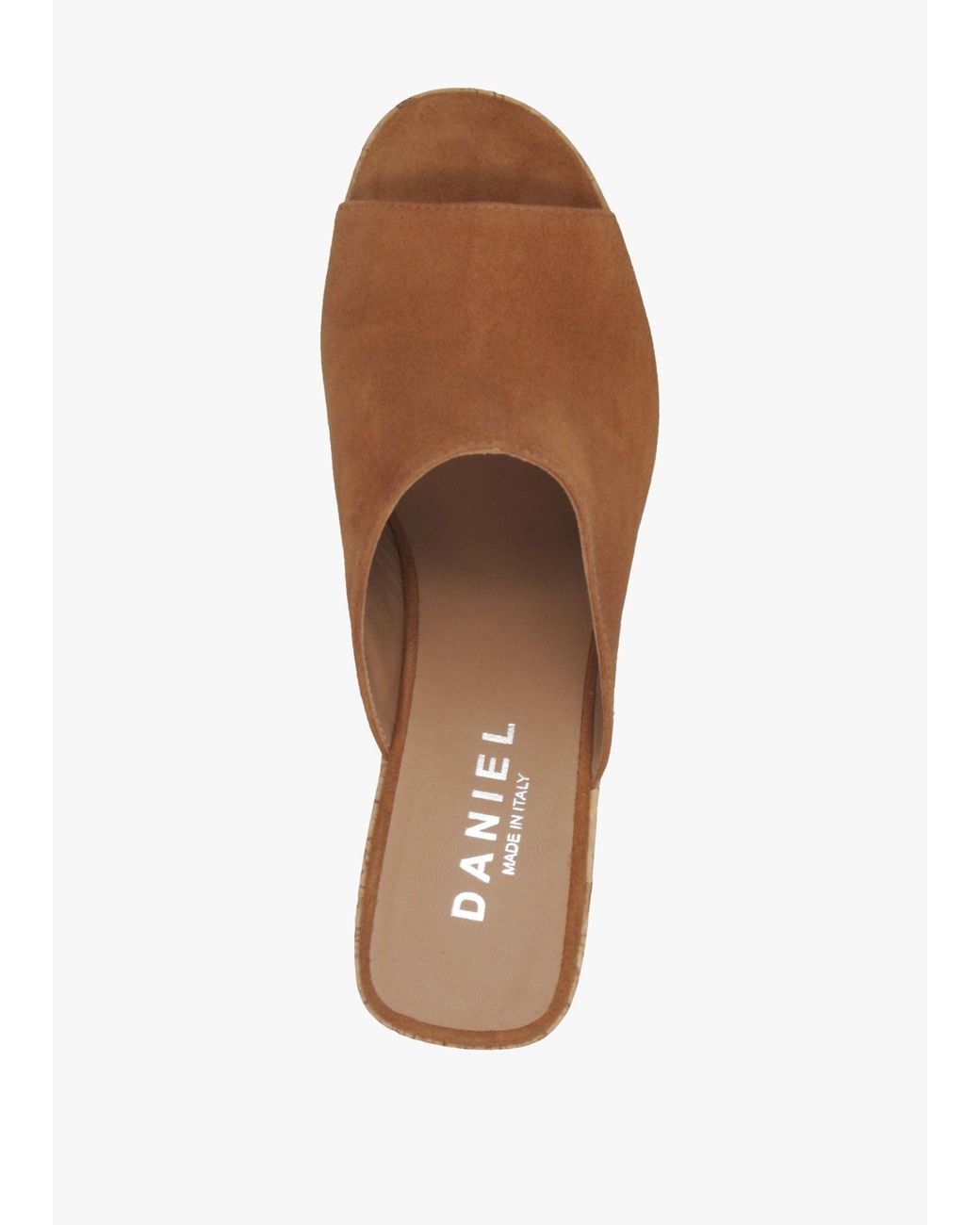 Daniel Brown Sheli Cork Wedge Mules