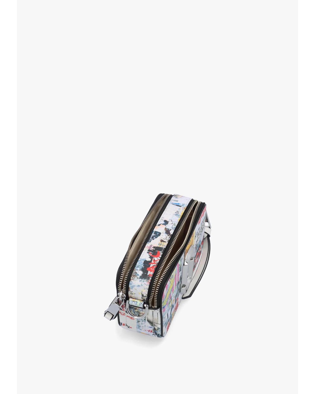 Marc Jacobs White The Pop Americana Multi Snapshot Camera Bag