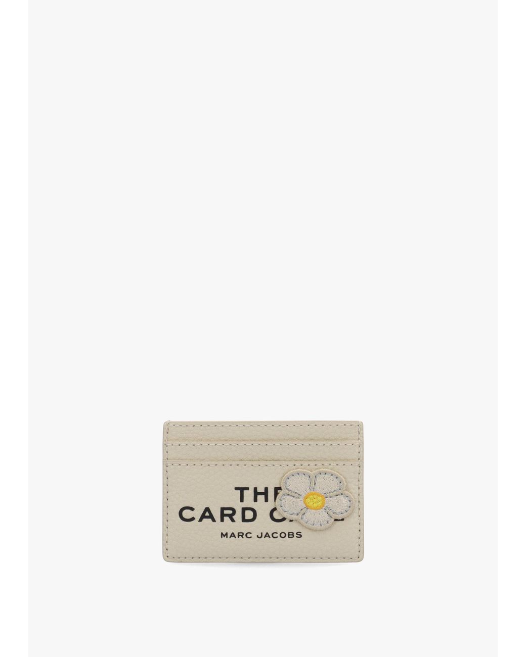 Marc Jacobs White The Camp Patchwork Cloud Card Case