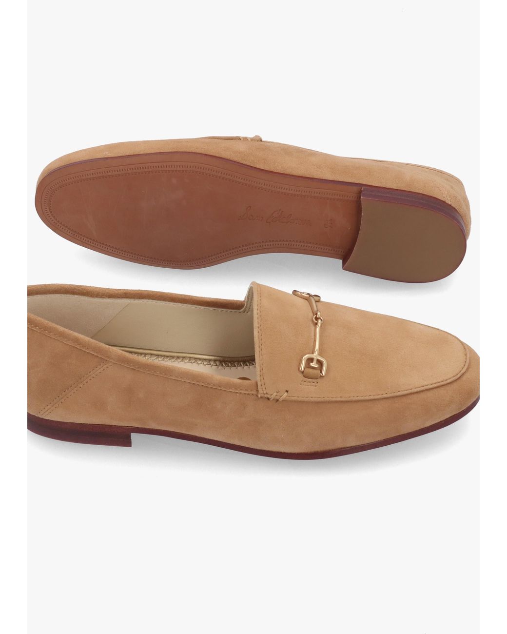 Sam Edelman White Loraine Loafers
