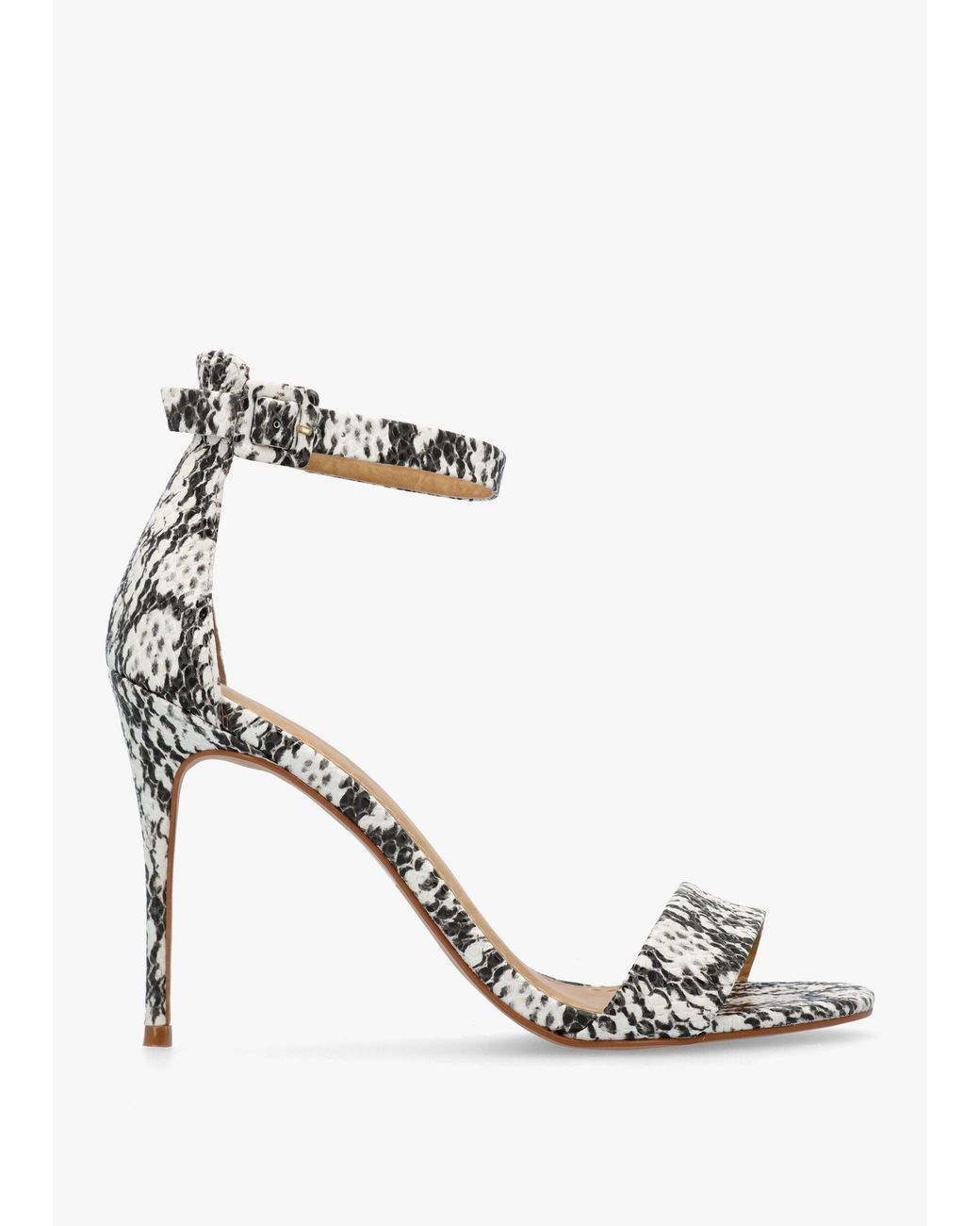 Daniel White Carely Leather Stiletto Heel Sandals